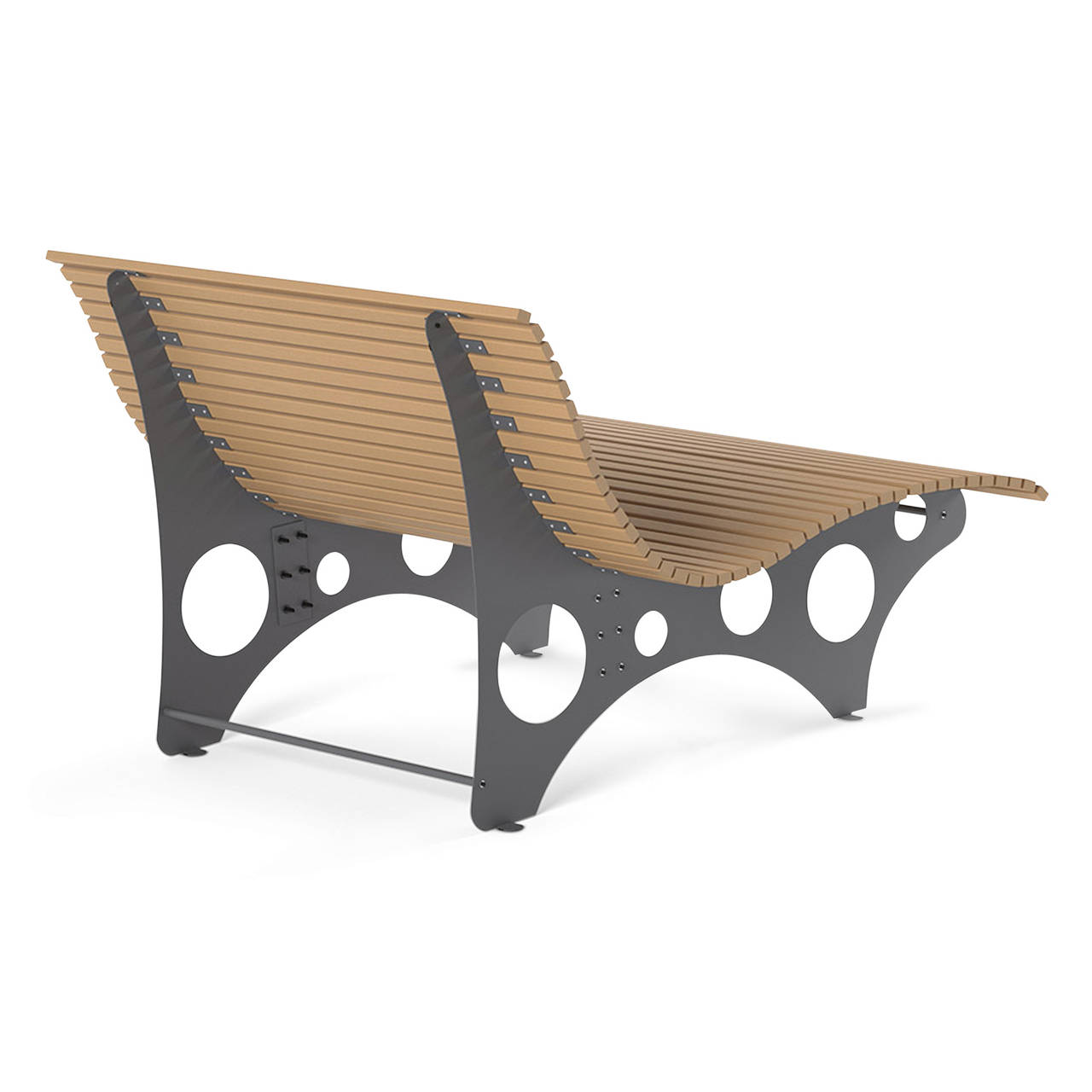 NIRA Wellenliege - Teak image number 1
