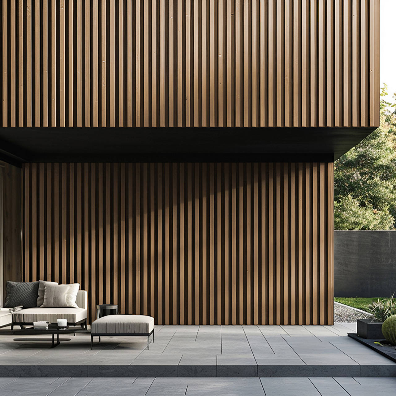 Fassadenverkleidung DUVAR - 10 m&sup2; teak image number 4
