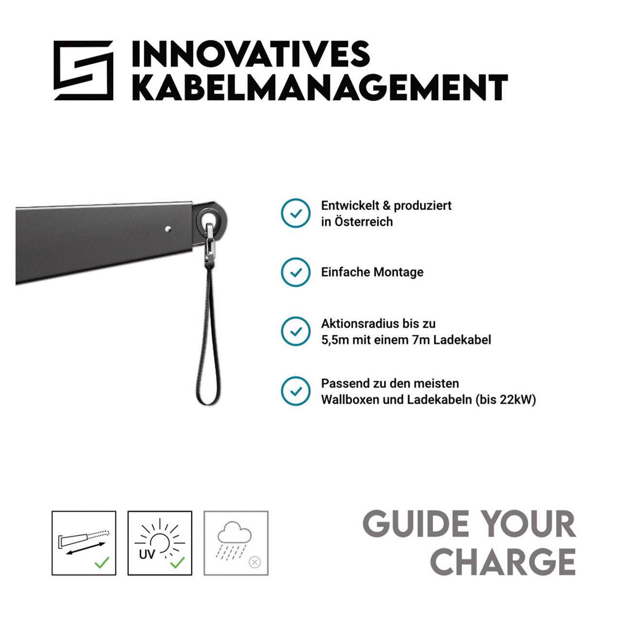 Wallbox Kabelmanagement Classic image number 3