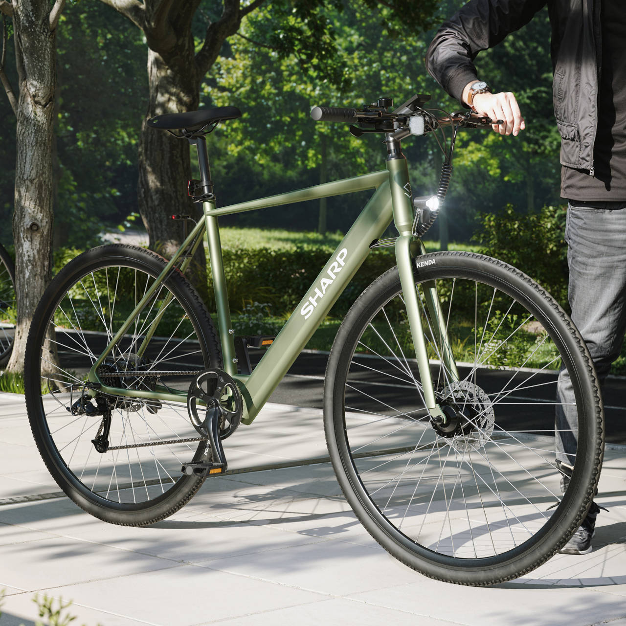 Sharp Urban Sport E-Bike BK-GS03-EG image number 4