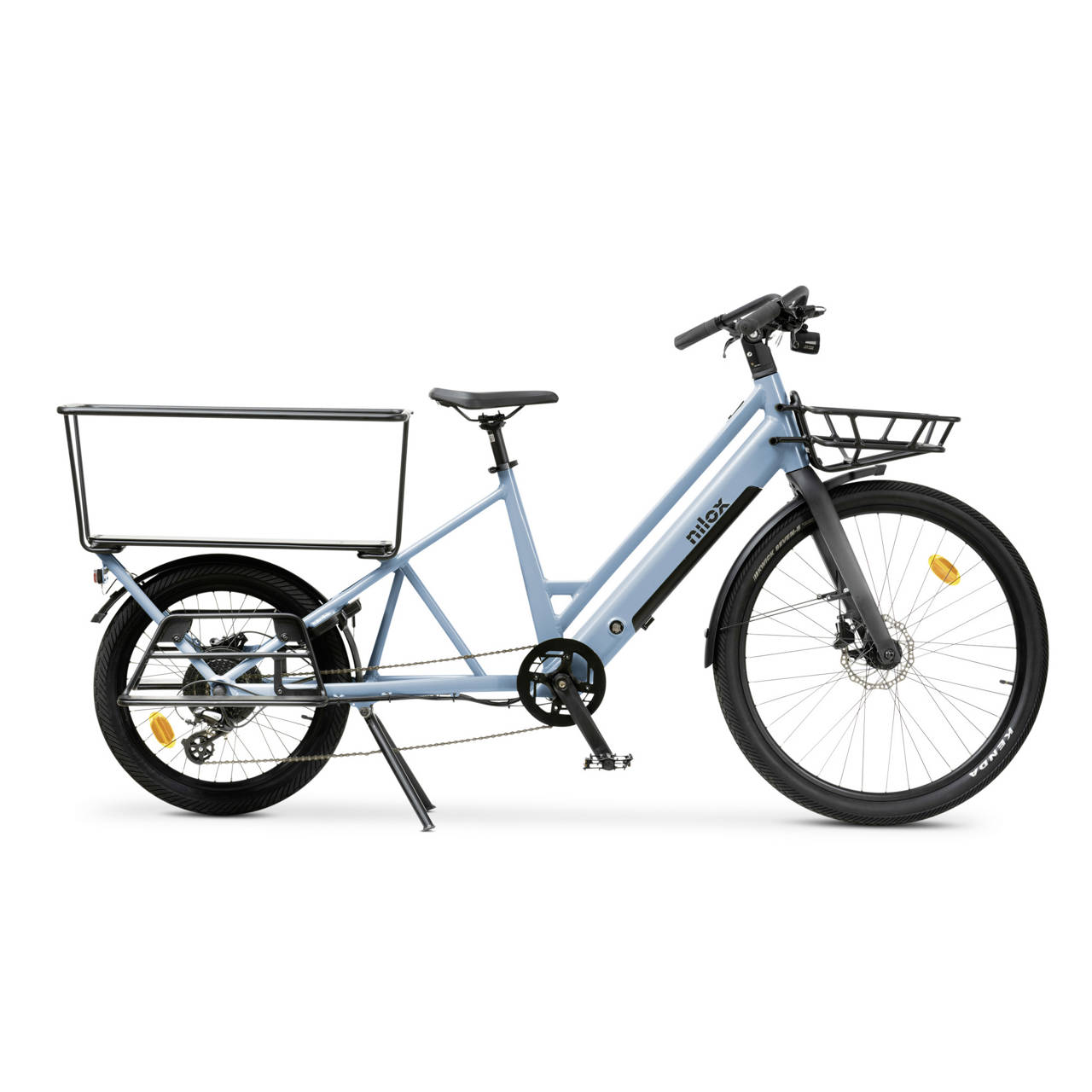 NILOX E-Bike Cargo LONG-C3 BLUE image number 1