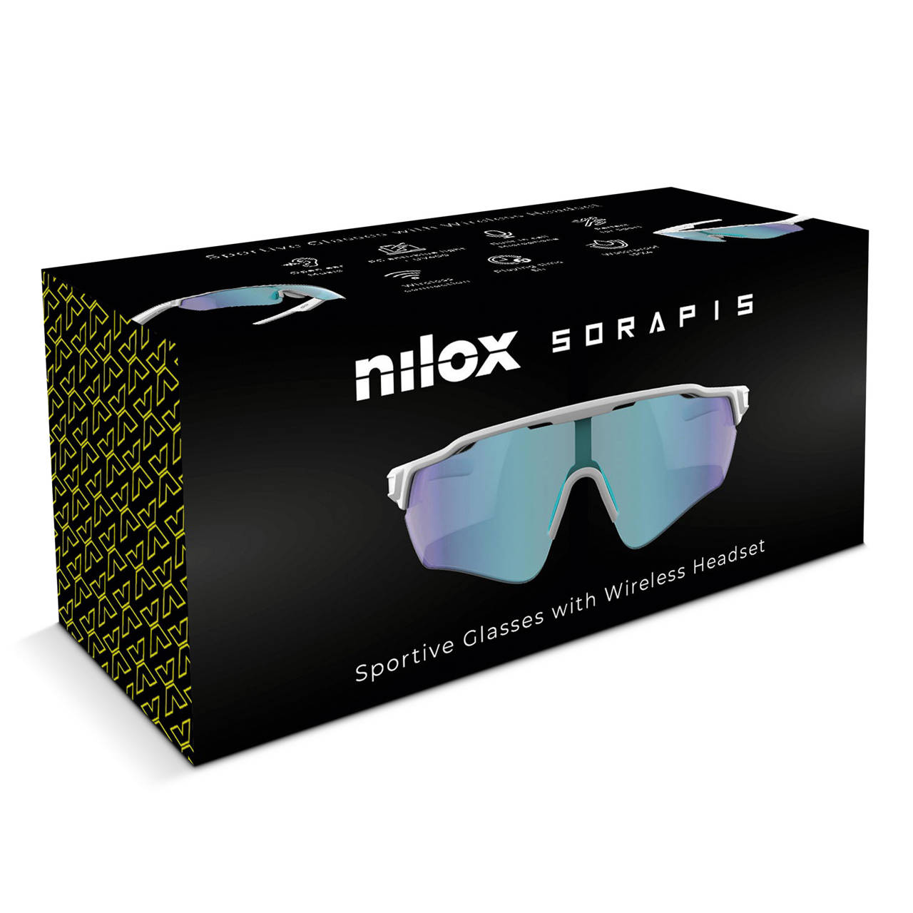 Smartbrille mit integrierten Lautsprechern Wei&szlig; image number 4